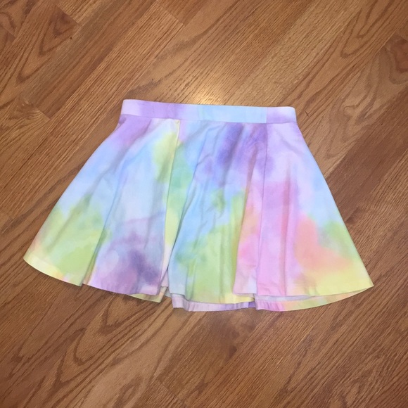Rainbow Tie-dye Skirt - Picture 3 of 3